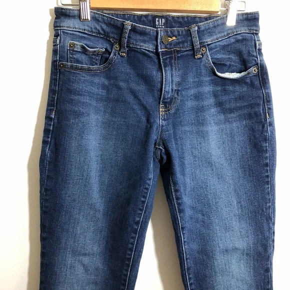 Gap Girlfriend Denim Jeans Blue 4R - Picture 4 of 11